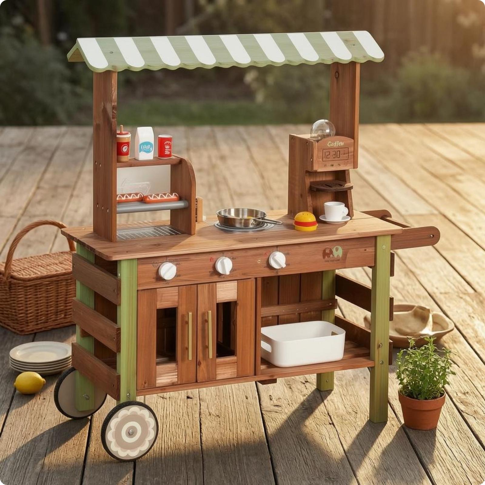 Kids Toy Set Play Kitchen Mark - đánh giá và giá Kids Toys Kitchen Set