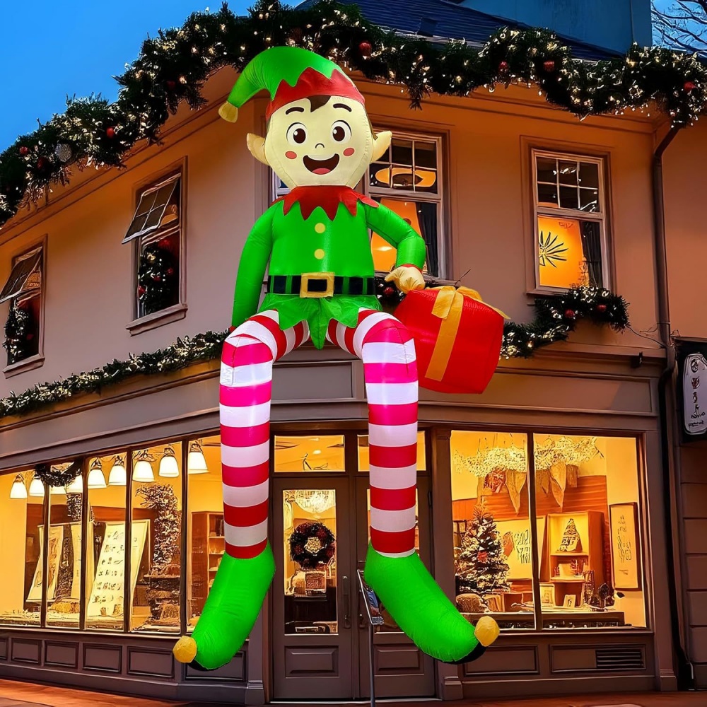 8FT Christmas Inflatables Sitt - đánh giá và giá Kids Toys Xmas