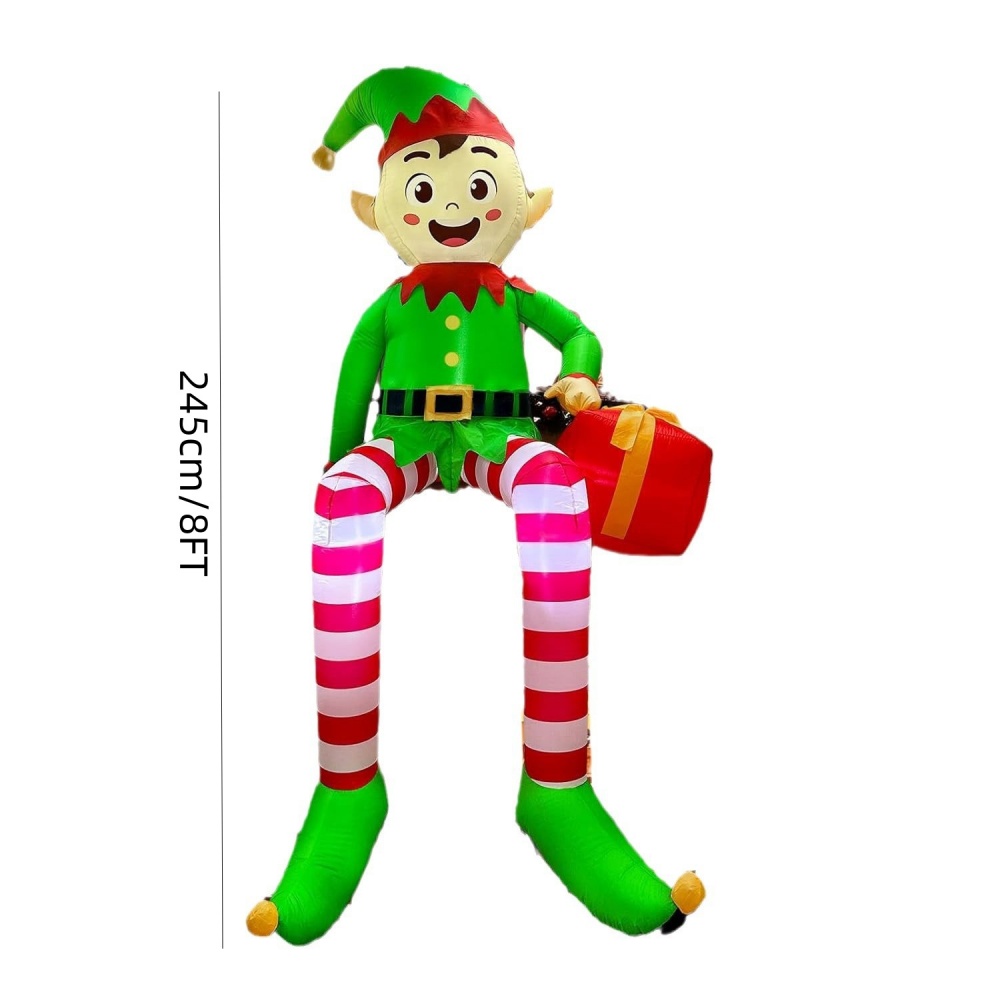 8FT Christmas Inflatables Sitt - đánh giá và giá Kids Toys Xmas
