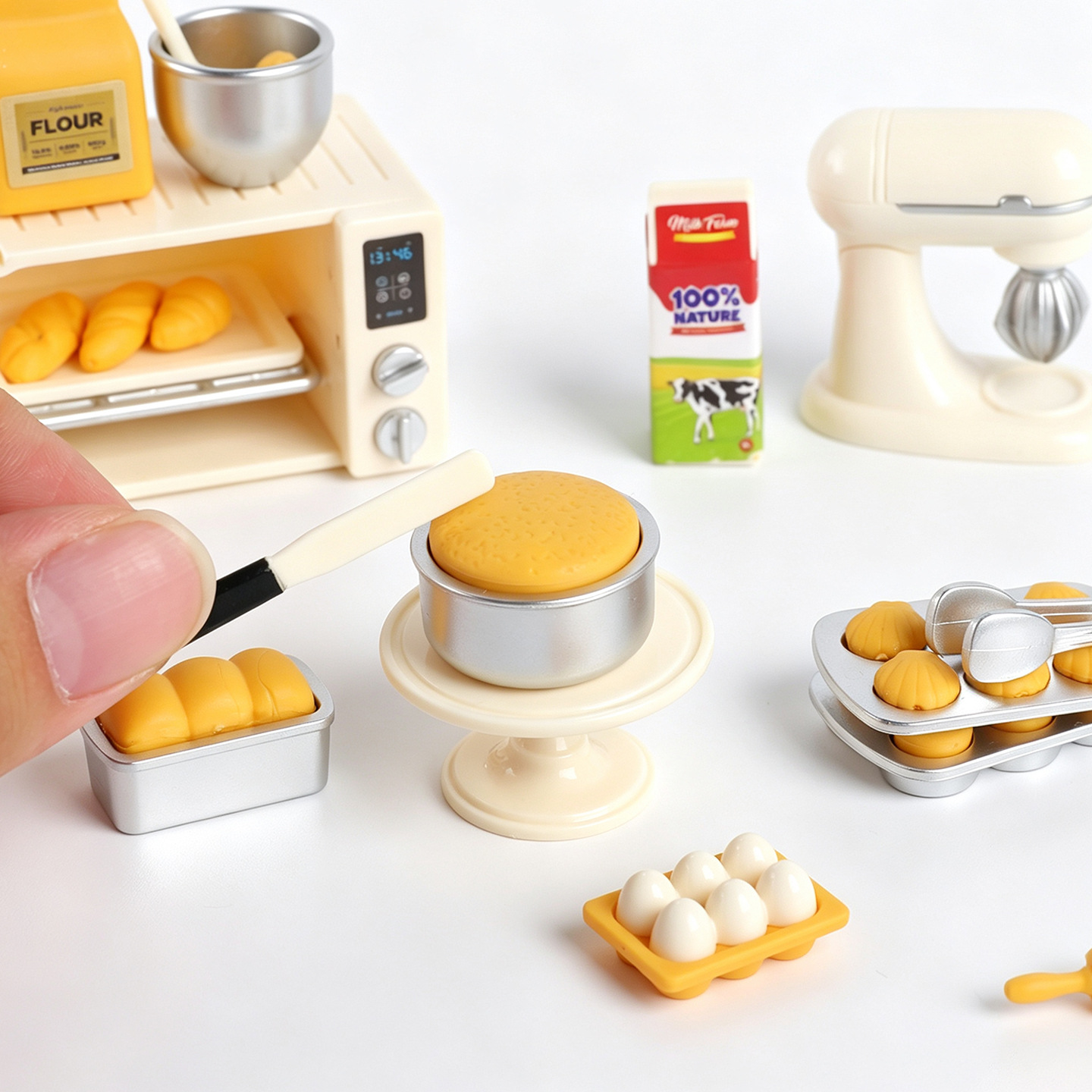 Mini Baking Time Pretend Play  - đánh giá và giá Kids Toys Kitchen Set
